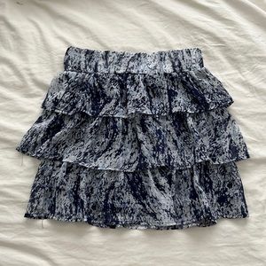 Dynamite ruffle tiered summer skirt